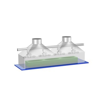 Σύστημα καθαρισμού κυκλώνων αέρα υψηλής-πίεσης